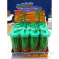 high quality creative design green cactus shape soft pvc cactus pen magnet